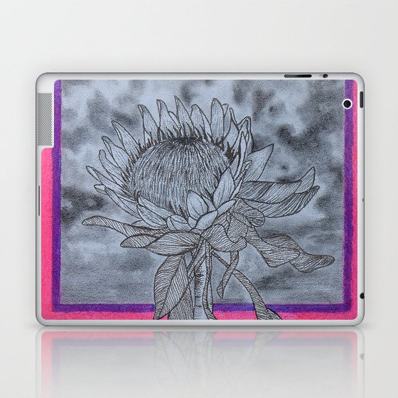 Protea Flower Popup Laptop & iPad Skin