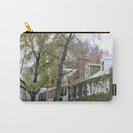 Vine Covered East Coast Homes Carry-All Pouch | Digital, Color, Vines, Lifestyle, Travel Inspired, Washington Dc, Photo, Colonial, Virginia, Dc 