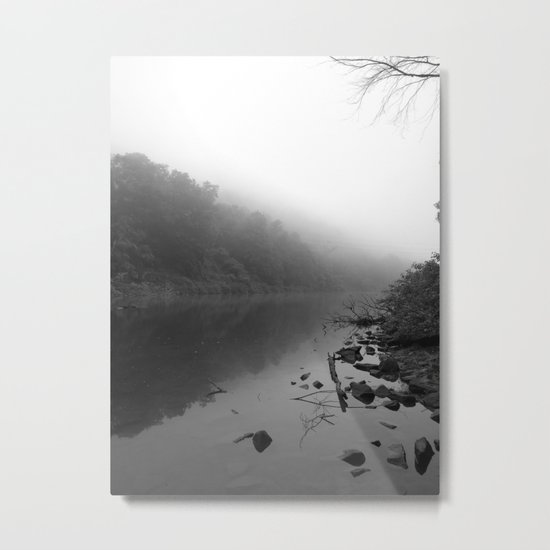 What Lies Below the Surface Metal Print
