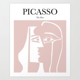 Picasso - The Kiss Art Print