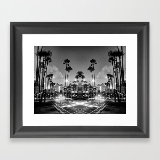X marks the Spot Framed Art Print