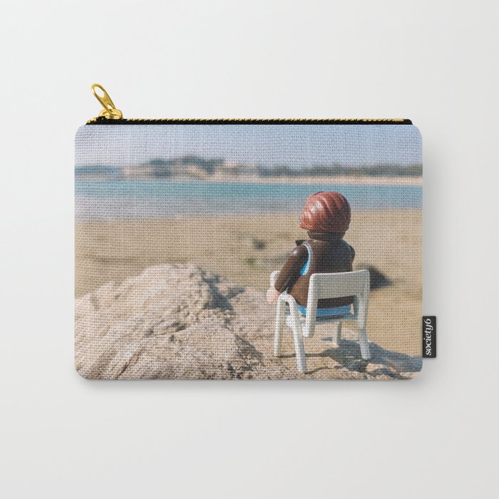 Relax moment in the beach Carry-All Pouch