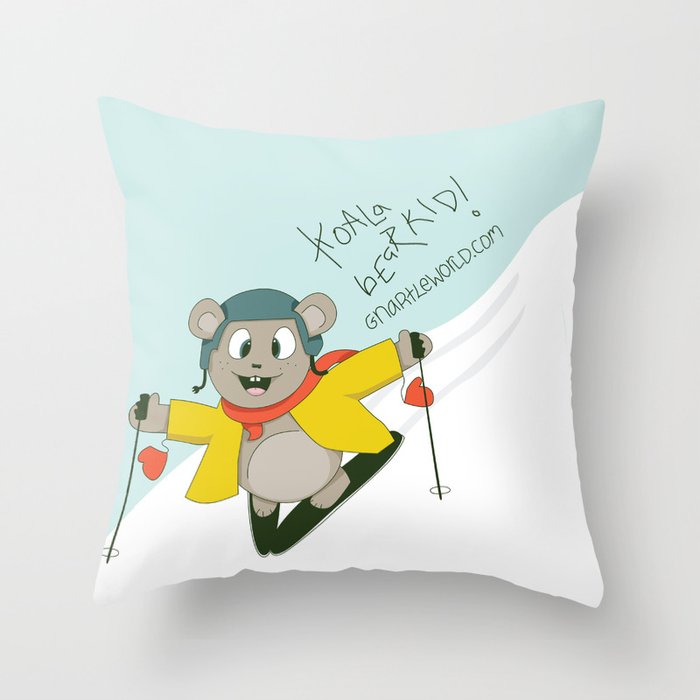 Koala Bear Kid! Throw Pillow