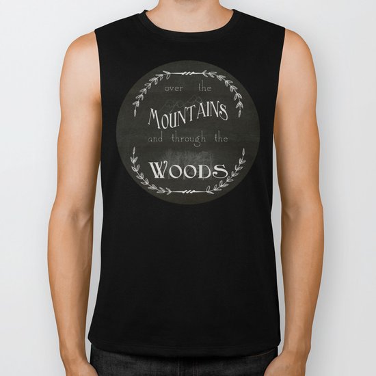 Over the Mountains Biker Tank