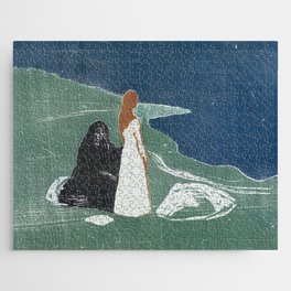 Edvard Munch - Two Women on the Shore Jigsaw Puzzle