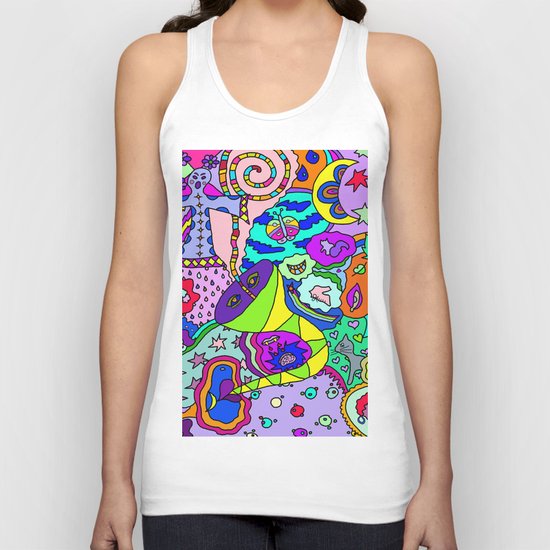 Abstract 13 Unisex Tank Top