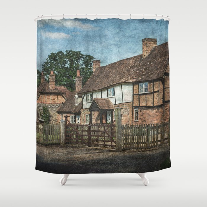 An Oxfordshire Village Shower Curtain