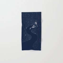 starry orca Hand & Bath Towel