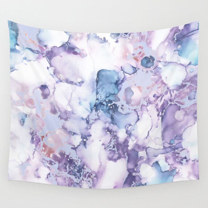 Painted Marble Texture Wall Tapestry By Klaraacel Society6