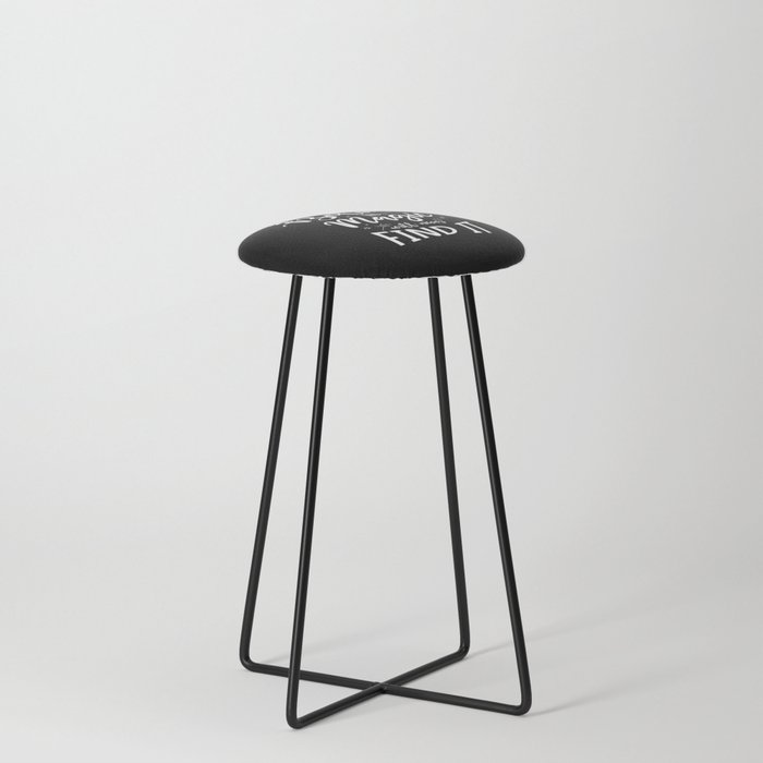Magical Quote Believe Magic Counter Stool