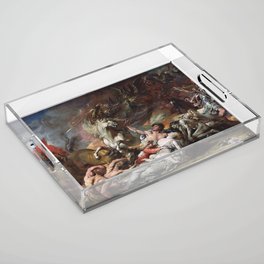  Death on a Pale Horse - Benjamin West Acrylic Tray