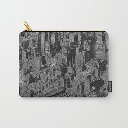 The Fantasy City. Urban Landscape Illustration. Carry-All Pouch