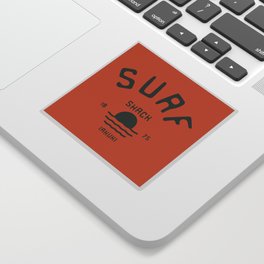 Surf Shack Sticker