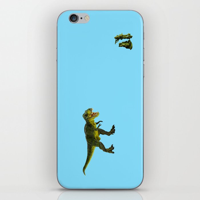 Dinosaurs vs Toy Soldiers iPhone Skin