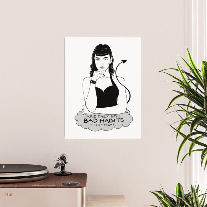 Habits pin up sale
