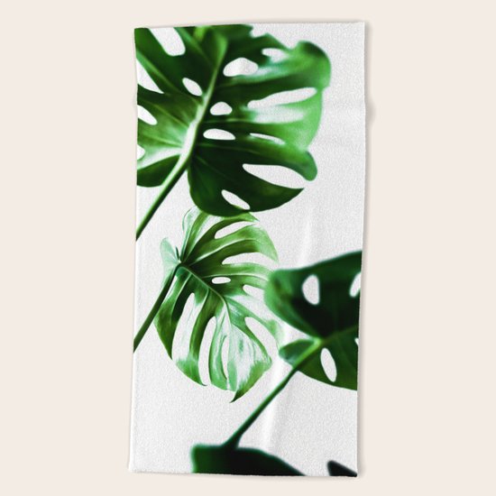 Monstera 4 Beach Towel