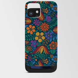 Another Floral Retro iPhone Card Case