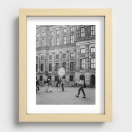 Stop Systemic Racism in Amsterdam Recessed Framed Print