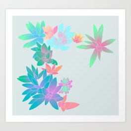 succulents Art Print