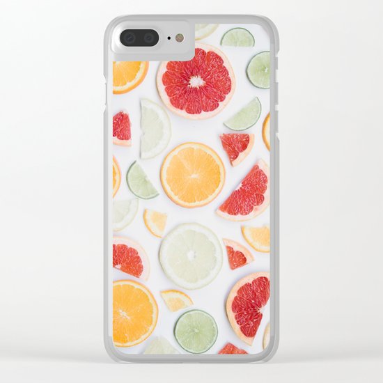 citrus fresh Clear iPhone Case