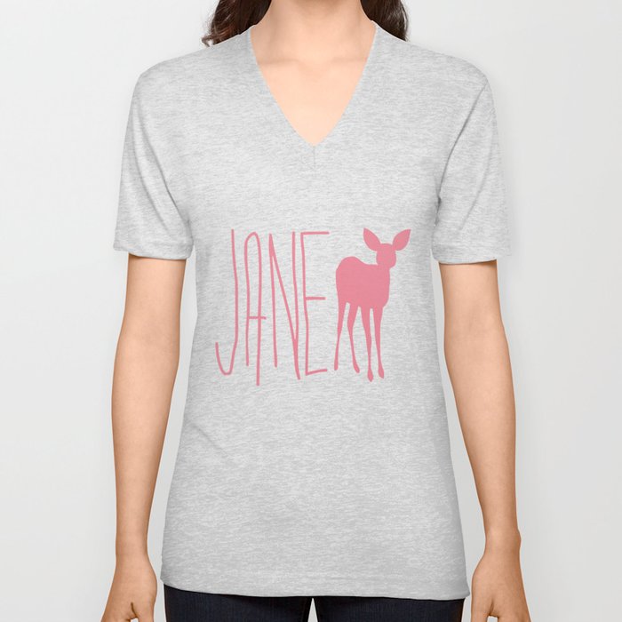 Life is Strange JANE Doe V Neck T Shirt