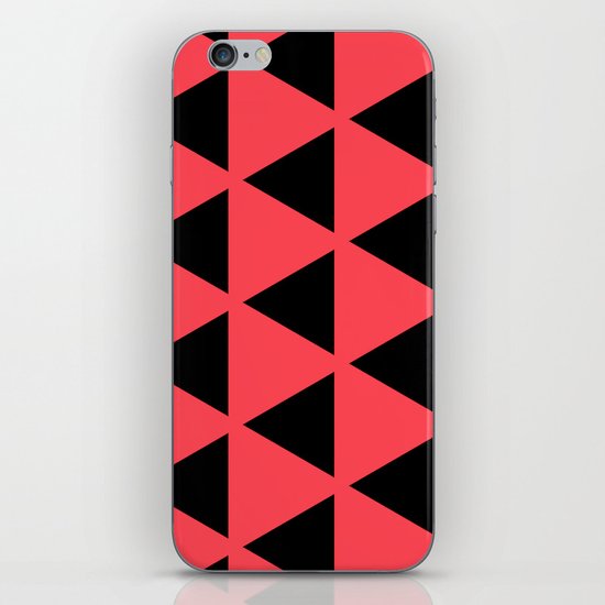 Sleyer Black on Pink Pattern iPhone & iPod Skin