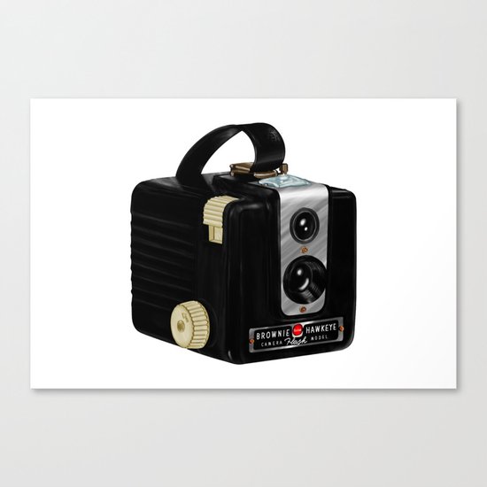 Brownie Camera Canvas Print