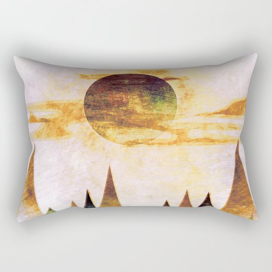 Arctic Moon Rectangular Pillow