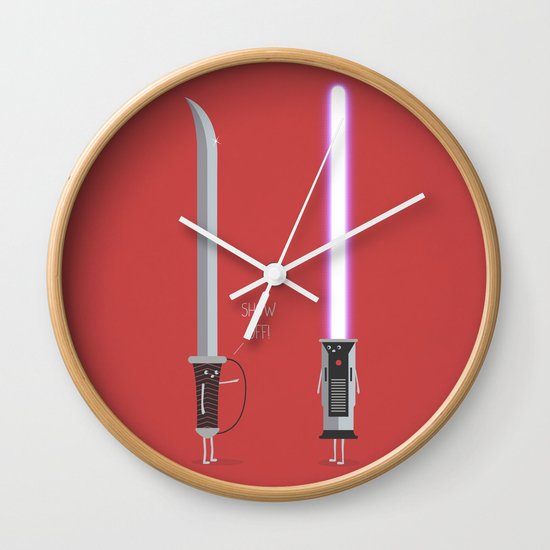 Show Off Wall Clock