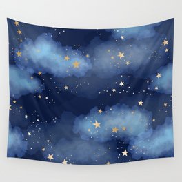 Magical Starry Night Sky  Wall Tapestry