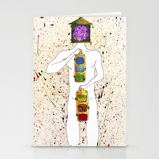 Chakras Stationery Cards