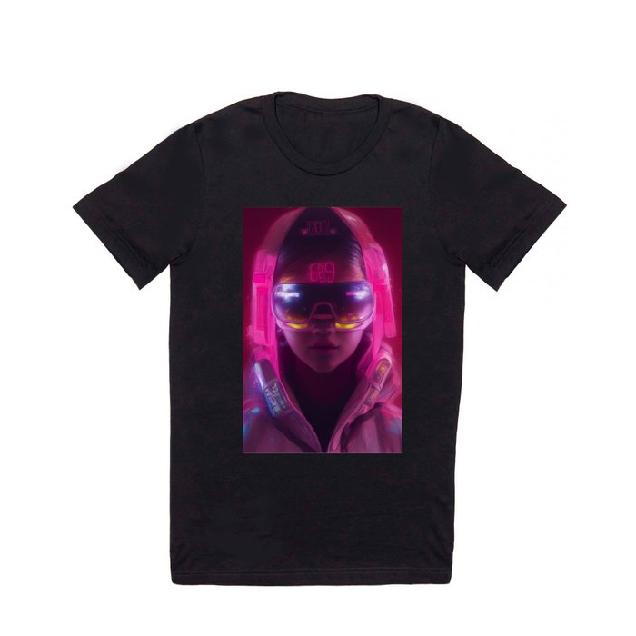 Cyberpunk Girl 1 T Shirt