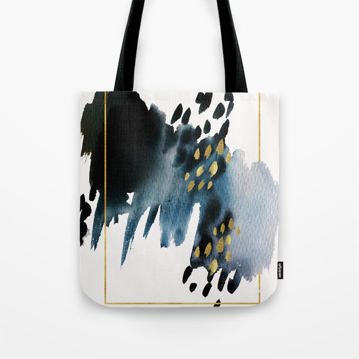 Dark Abstract Tote Bag