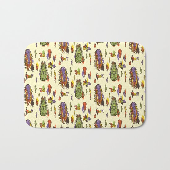 Fire monsters Bath Mat