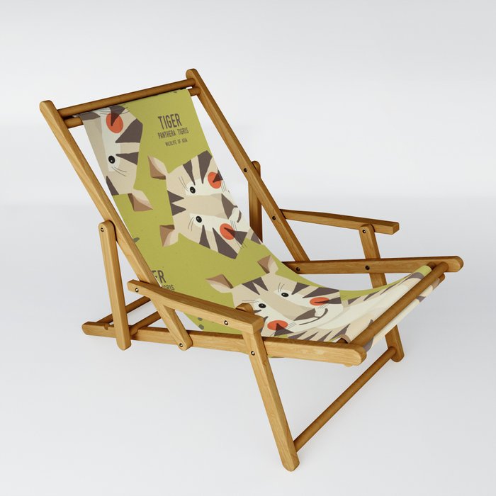 Tiger, Wildlife of Asia Sling Chair