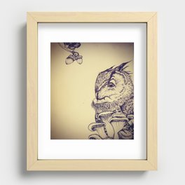 Wise Ole Owl Recessed Framed Print