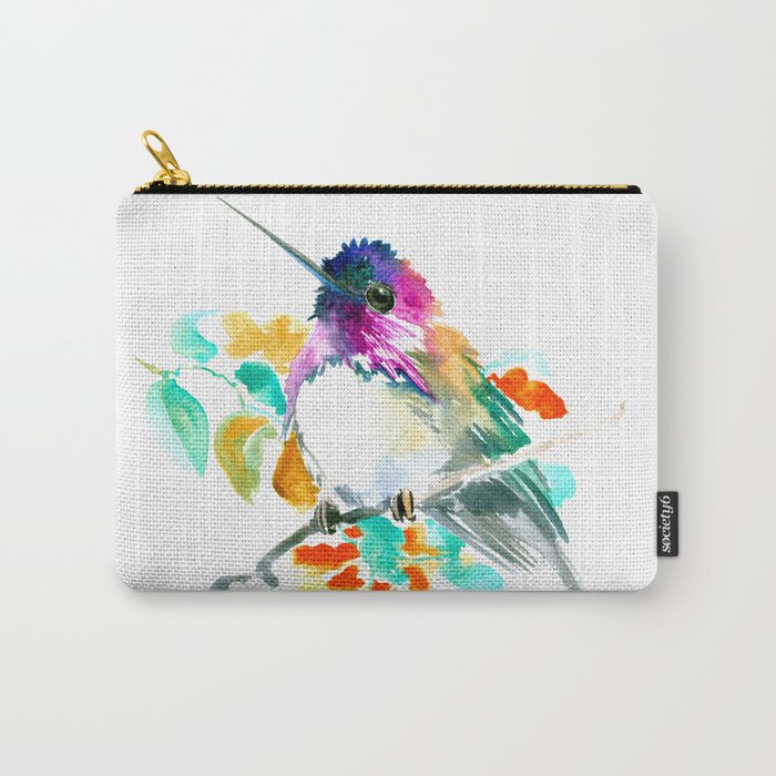 Cute Little Hummingbird Carry-All Pouch