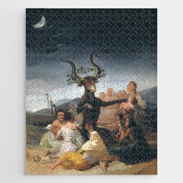 The Witches Sabbath - Francisco de Goya Jigsaw Puzzle