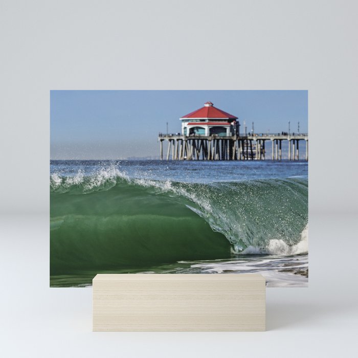 Surf City Shore-break & Ruby's Diner Mini Art Print