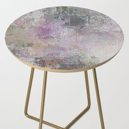 Colorful stone Side Table
