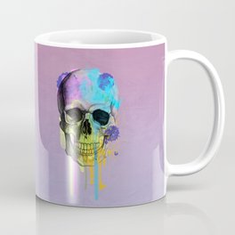 purple skull dripping  Coffee Mug
