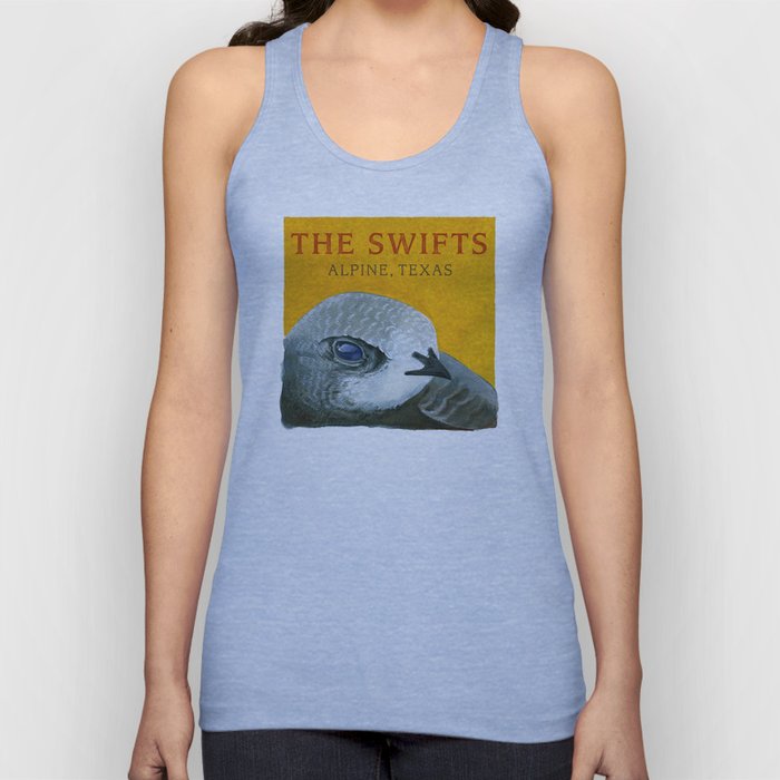 The Swifts - Alpine, Texas Swift Head Tank Top
