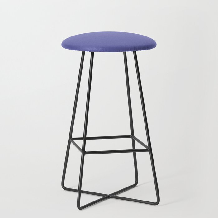 Very Peri 2022 Color Of The Year Violet Blue Periwinkle Bar Stool