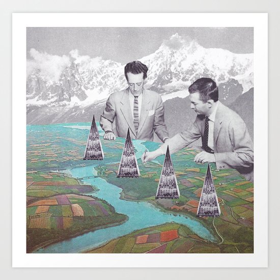 Architectes Art Print
