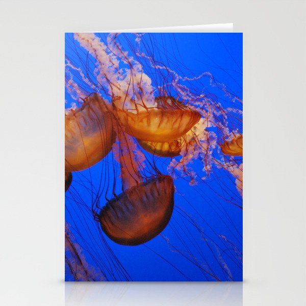 Floating Jellyfishes Stationery Cards