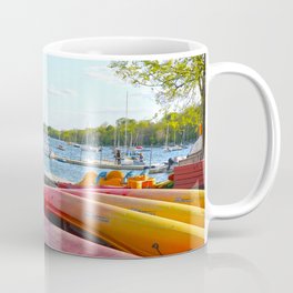 Minneapolis Canoes | Travel Photography | Minnesota Coffee Mug | Minnesota, Photo, Nature, Mn, Captivating, Canoeing, Outdoors, Blue, Boho, Minneapolis 