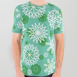 snow All Over Graphic Tee