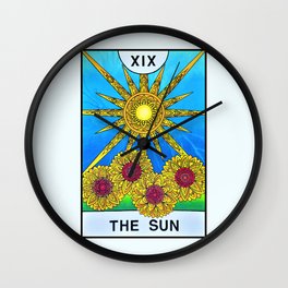 The Sun Wall Clock