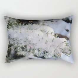 Winter Pine Tree Rectangular Pillow