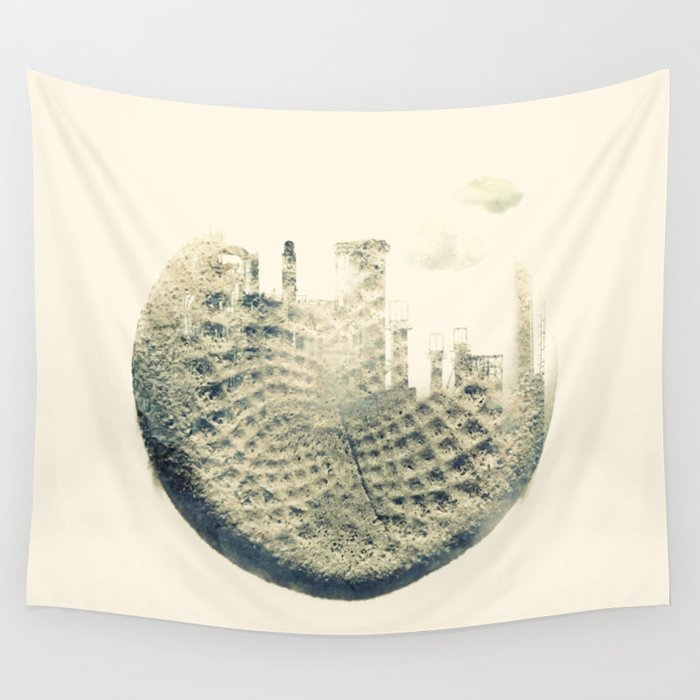 City Impression Wall Tapestry